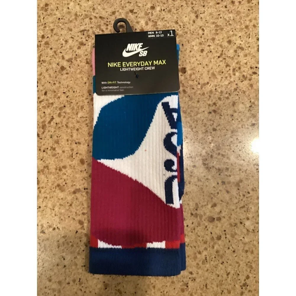 NIKE SB X parra USA olymplc federation kit men’s dri fit sock size: 8-12…